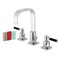 Fauceture FSC8961DKL 8" Widespread Bathroom Faucet, Polished Chrome FSC8961DKL - alternate 1